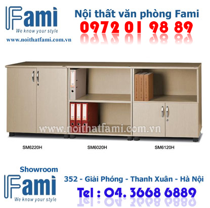 Bộ gh&eacute;p tủ thấp Fami SM6020H-SM6120H-SM6220H_PO