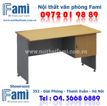 Bàn làm việc Fami CH1200H_MB - Nội thất văn phòng Bàn làm việc CH1200H_MB - Nội thất văn phòng